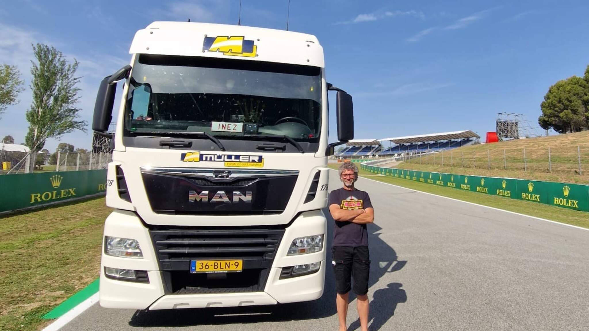 Jan Lensink erfüllte sich seinen Kindheitstraum und wurde Lkw-Fahrer.