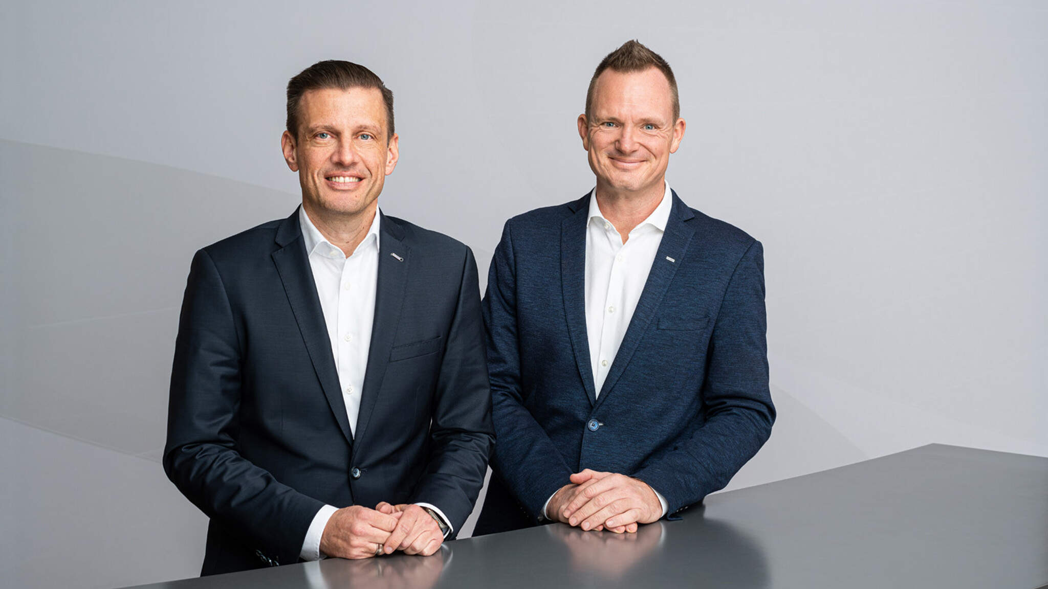 Von links nach rechts: Alexander Tonn, COO Road Logistics, und Stefan Behrendt, Managing Director Food Logistics