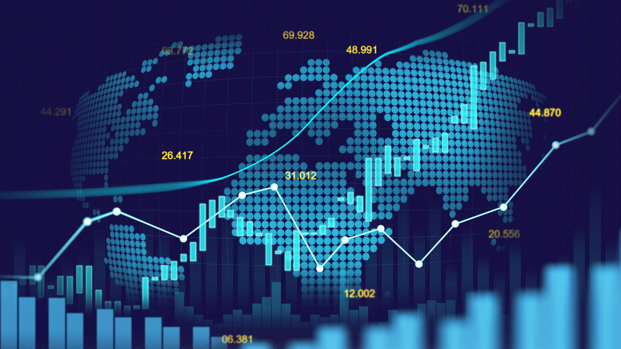 The world’s regions are still closely interwoven through trade relations.